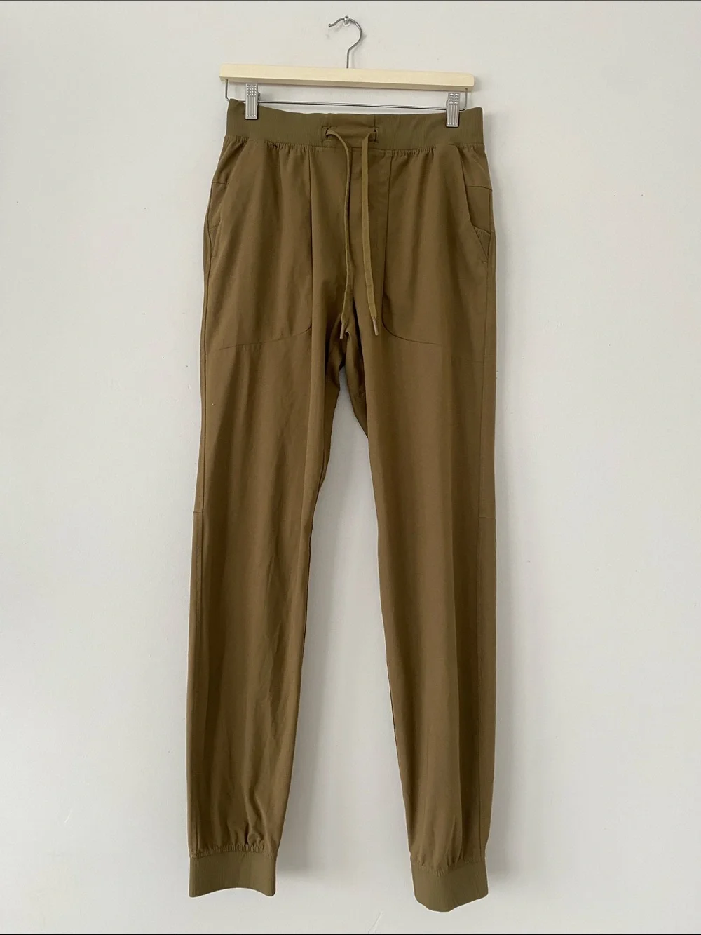 lululemon athletica ABC Jogger Men's Sz M Olive Brown Performance Casual Travel